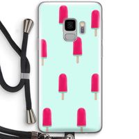Waterijsje: Samsung Galaxy S9 Transparant Hoesje met koord