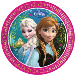 Disney Frozen borden, 8 stuks