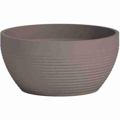Beker - GARDEN ID - Green Care Impact Taupe - 25 x 12 cm - 10 jaar garantie - 100% gerecycled - UV-/gelbestendig