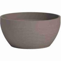 Beker - GARDEN ID - Green Care Impact Taupe - 25 x 12 cm - 10 jaar garantie - 100% gerecycled - UV-/gelbestendig