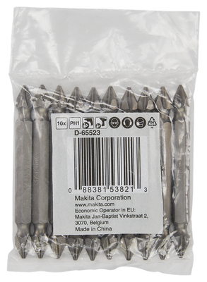Makita Accessoires Schroefbit PH1x65mm - D-65523 D-65523