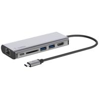 Belkin AVC008btSGY USB-C dockingstation Geschikt voor merk (dockingstation): Universeel Geïntegreerde kaartlezer