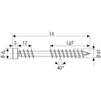 SPAX 3336803 schroef/bout 50 mm 200 stuk(s) - thumbnail