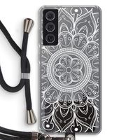 Roses Are Red: Samsung Galaxy S21 FE Transparant Hoesje met koord
