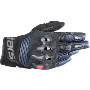 ALPINESTARS Halo Gloves, Motorhandschoenen Zomer, Donker Blauw-Zwart