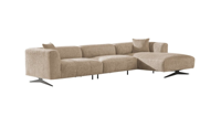 Sofa Hoxton 3 Seater Beige - in 2 variaties