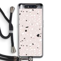 Terrazzo N°20: Samsung Galaxy A80 Transparant Hoesje met koord Terrazzo N°20: Samsung Galaxy A80 Transparant Hoesje met koord