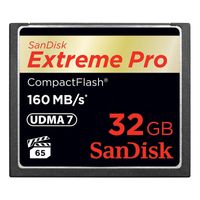 SanDisk 32GB Compact Flash Extreme Pro 160MB/sec geheugenkaart