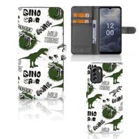 Telefoonhoesje | Met pasjeshouder | voor Nokia G60 Dinosaurus