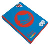 Kopieerpapier quantore colour a4 80gr diepblauw | 5 stuks