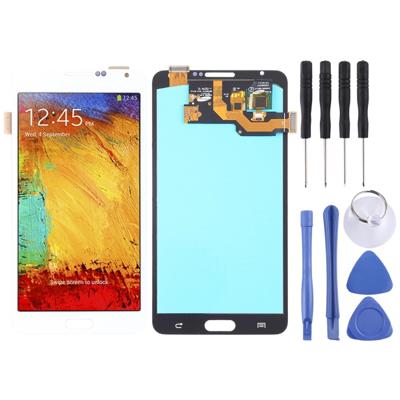 LCD-scherm en digitizer volledige assemblage (OLED-materiaal) voor Galaxy Note 3 N9000 (3G) N9005 (3G/LTE) (wit)