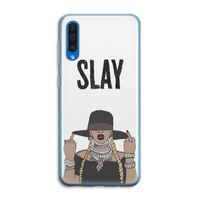 Slay All Day: Samsung Galaxy A50 Transparant Hoesje