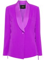 TWINSET blazer à détail de laçage - Violet