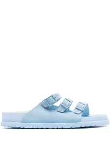 Birkenstock sandales Florida Fresh en daim - Bleu