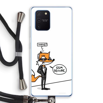 GSM secure: Samsung Galaxy Note 10 Lite Transparant Hoesje met koord
