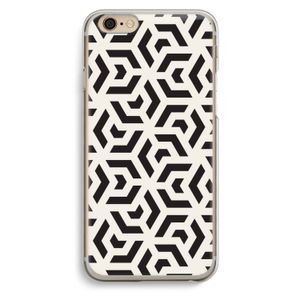 Crazy pattern: iPhone 6 / 6S Transparant Hoesje