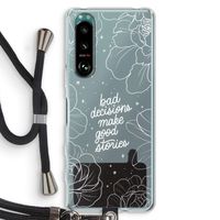 Good stories: Sony Xperia 5 III Transparant Hoesje met koord