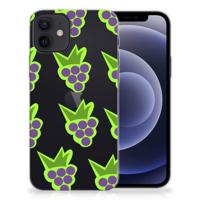 iPhone 12 | 12 Pro (6.1") | Siliconen Case | Druiven