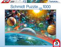 Schmidt Spiele 58176 puzzel Legpuzzel 1000 stuk(s) Ruimte