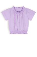 NoNo Meisjes blouse geruit - Tyra - Galaxy lilac - thumbnail