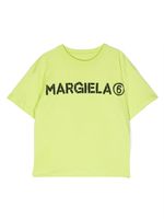 MM6 Maison Margiela Kids t-shirt en coton à logo - Vert