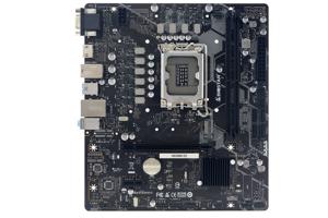 BioStar H610MH D5 Moederbord Socket Intel 1700 Vormfactor Micro-ATX Moederbord chipset Intel® H610