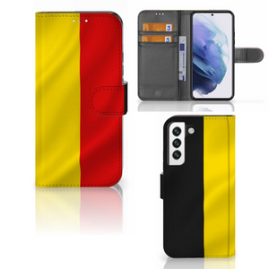 Samsung Galaxy S22 Bookstyle Case Belgische Vlag