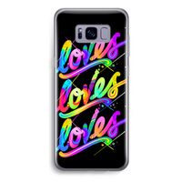 Loves: Samsung Galaxy S8 Plus Transparant Hoesje