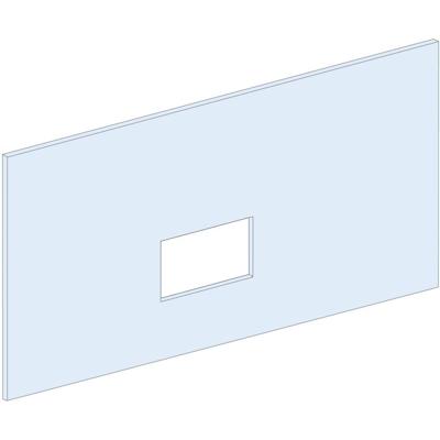 Schneider Electric PrismaSeT-P, frontplaat, Compact NS630b-1000 3-4-polig, draaiaandrijving, vaste inbouw, horizontaal, breedte = 650 mm, hoogte = 7 modules 1