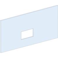 Schneider Electric PrismaSeT-P, frontplaat, Compact NS630b-1000 3-4-polig, draaiaandrijving, vaste inbouw, horizontaal, breedte = 650 mm, hoogte = 7 modules 1