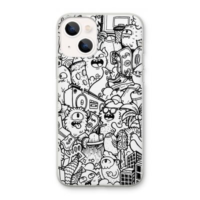 Vexx City #2: iPhone 13 mini Transparant Hoesje