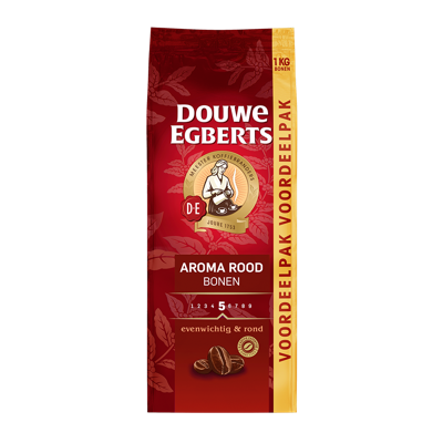 Douwe Egberts Aroma Rood Voordeelpak - Koffiebonen 1 KG