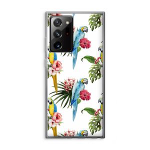 Kleurrijke papegaaien: Samsung Galaxy Note 20 Ultra / Note 20 Ultra 5G Transparant Hoesje