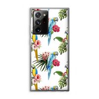 Kleurrijke papegaaien: Samsung Galaxy Note 20 Ultra / Note 20 Ultra 5G Transparant Hoesje