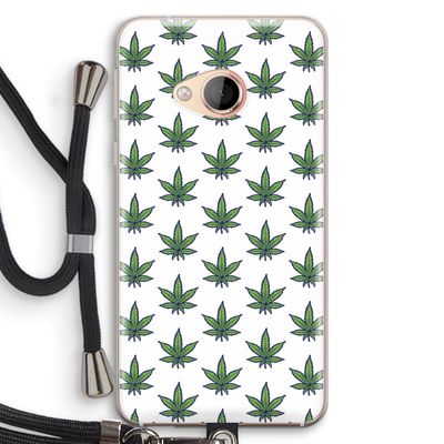 Weed: HTC U Play Transparant Hoesje met koord