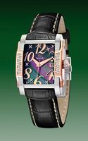 Horlogeband Jaguar J648-4 Leder Zwart - thumbnail