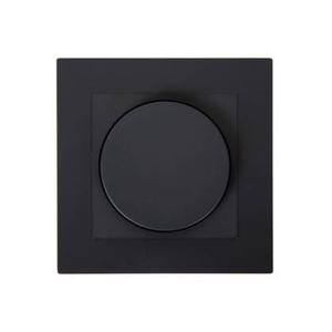 Lucide RECESSED WALL DIMMER NL Dimmer 0x - Zwart