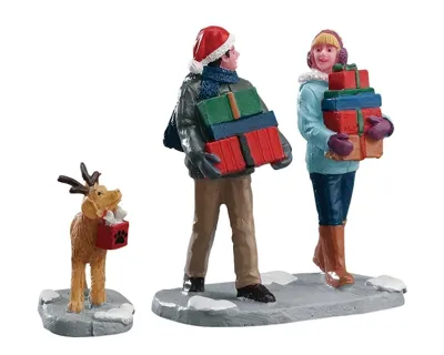 Christmas Party set 2 stuks Lemax General Collection 2024