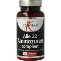 Lucovitaal Alle 22 aminozuren compleet Lucovitaal Alle 22 aminozuren compleet