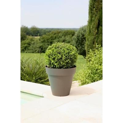 RIVIERA Soleilla bloempot - Rond - Ø 60 x 53,6 cm - glittergrijs