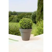 RIVIERA Soleilla bloempot - Rond - Ø 60 x 53,6 cm - glittergrijs