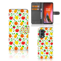 OnePlus Nord 2 5G Book Cover Fruits