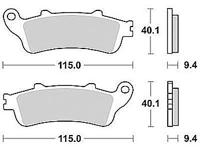 TRW Brake pad mcb 693 organic standard