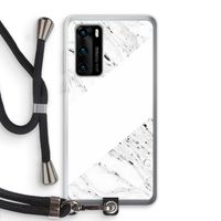 Biggest stripe: Huawei P40 Transparant Hoesje met koord