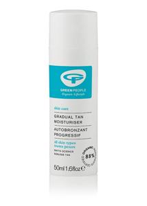 Green People Gradual tan moisturiser pigment opbouwend
