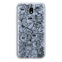 Vexx Black City : Samsung Galaxy J5 (2017) Transparant Hoesje