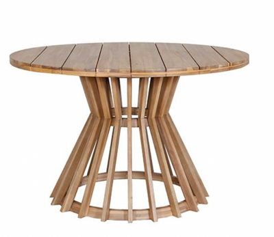 Tuintafel Zoutelande diameter 135 cm - Van der leeden