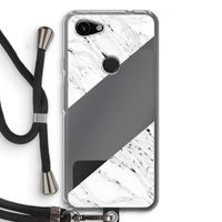 Biggest stripe: Pixel 3a Transparant Hoesje met koord