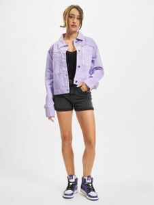Urban Classics / top Ladies Rib in zwart
