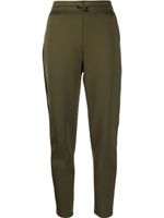 Woolrich pantalon taille-haute à lien de resserrage - Vert